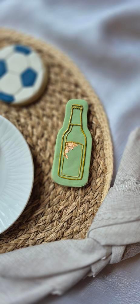 Bottle Cookie Cutter and Fondant Embosser